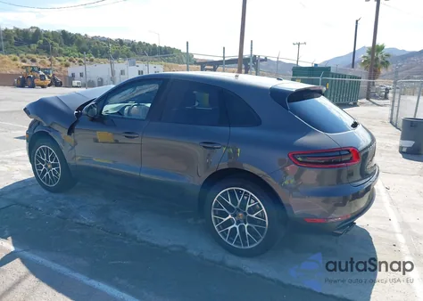 2018 Porsche Macan Sport Edition from USA, damaged, VIN WP1AA2A51JLB21481